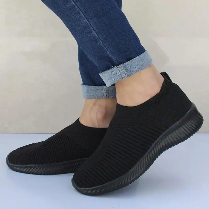 - Women Stretchy Slip-on Mesh Bunion Corrector Sneakers