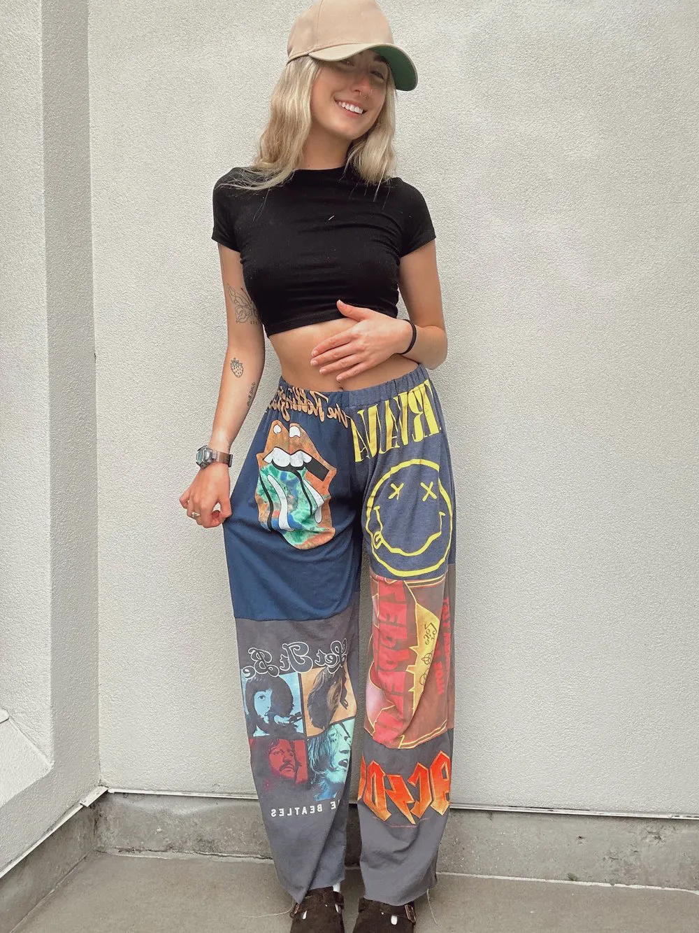 BAND TEE PANTS