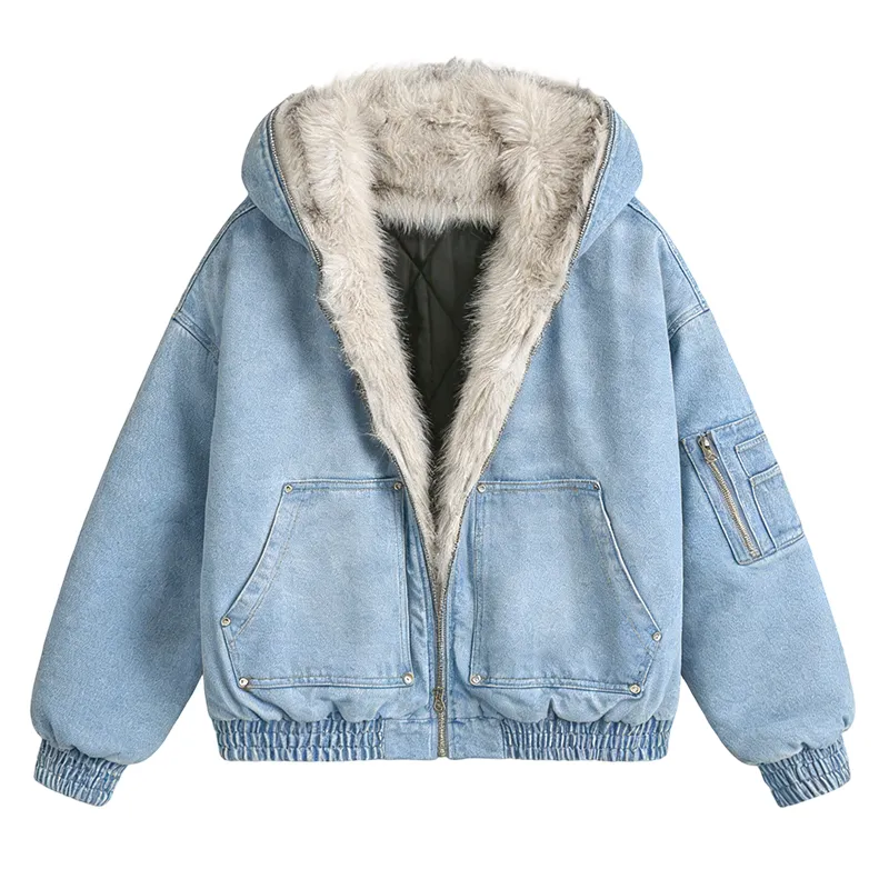 Unisex Fashion Boxy Short Flight Jacket