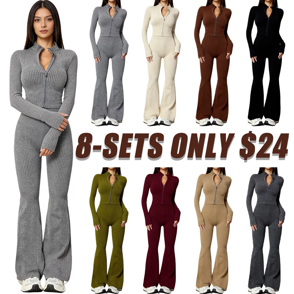 Women's Winter Knitted Two-Piece Set