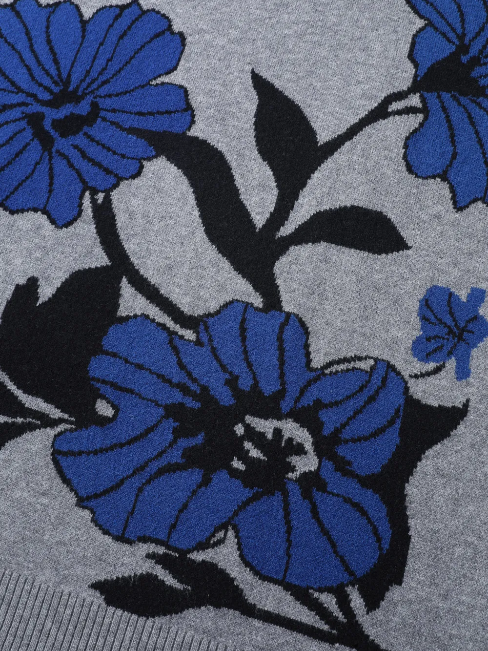 Supersoft Floral Round Neck Pullover