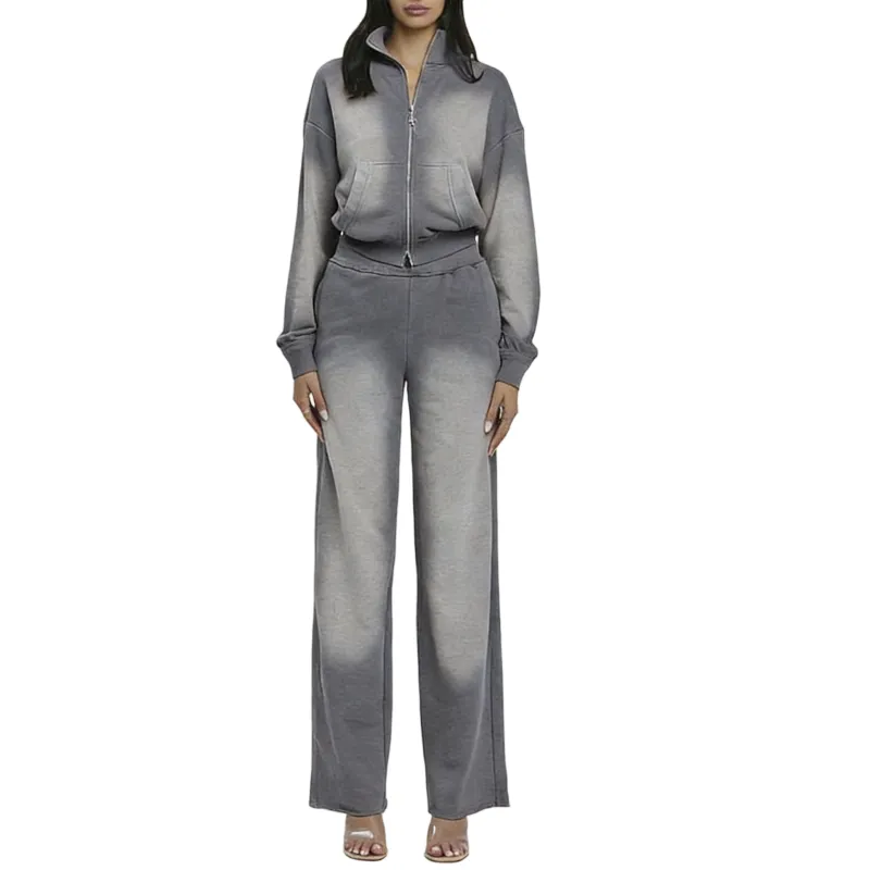 Women's Gradient Casual Two-Piece Set