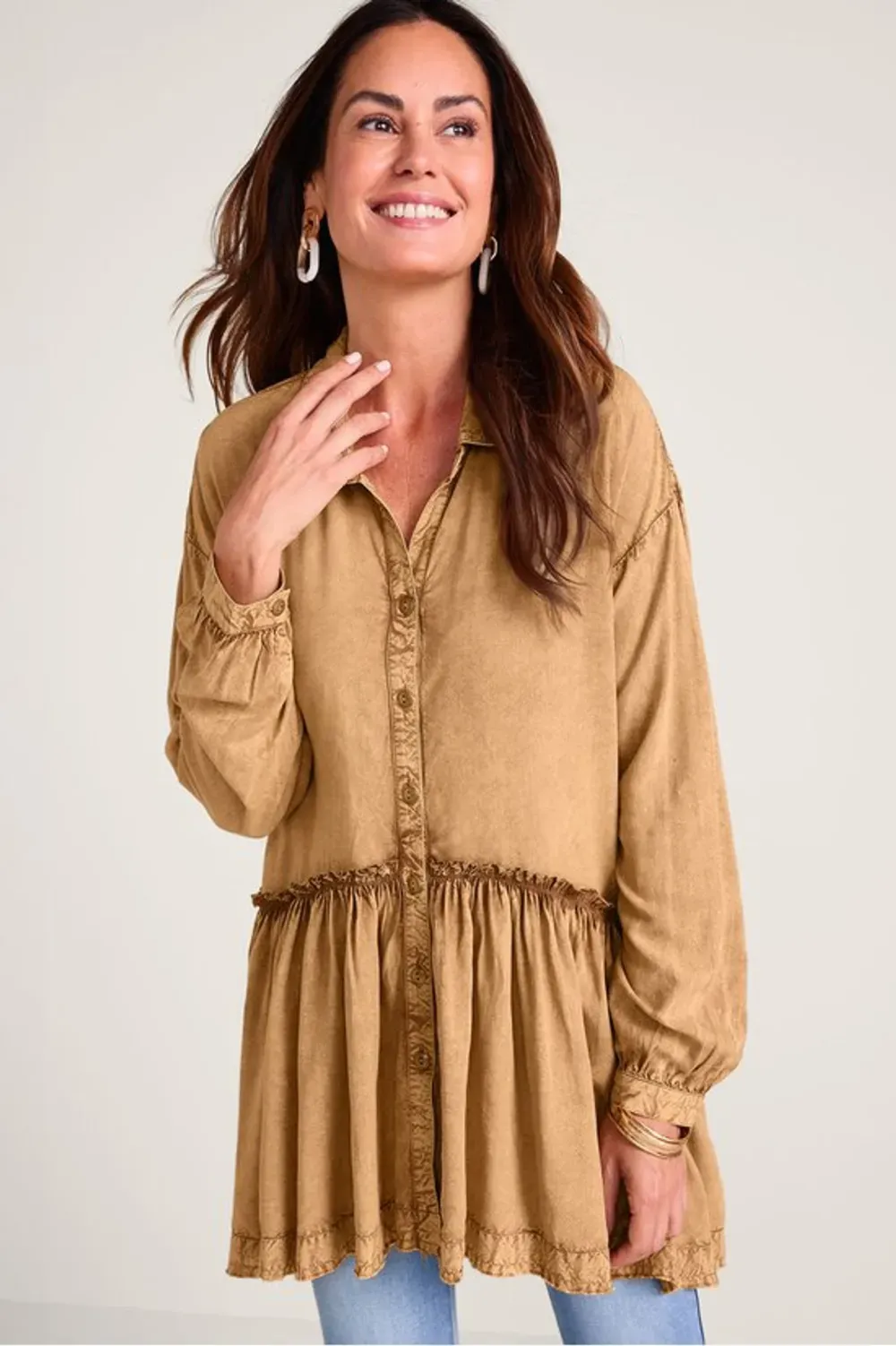 Folklore Long Sleeve Big Shirt