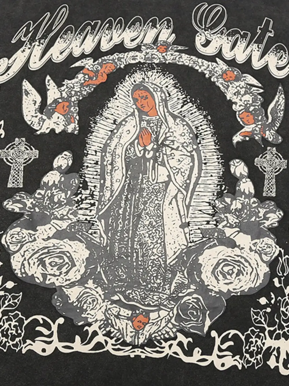 Retro Street Our Lady Of The Cross T-shirt