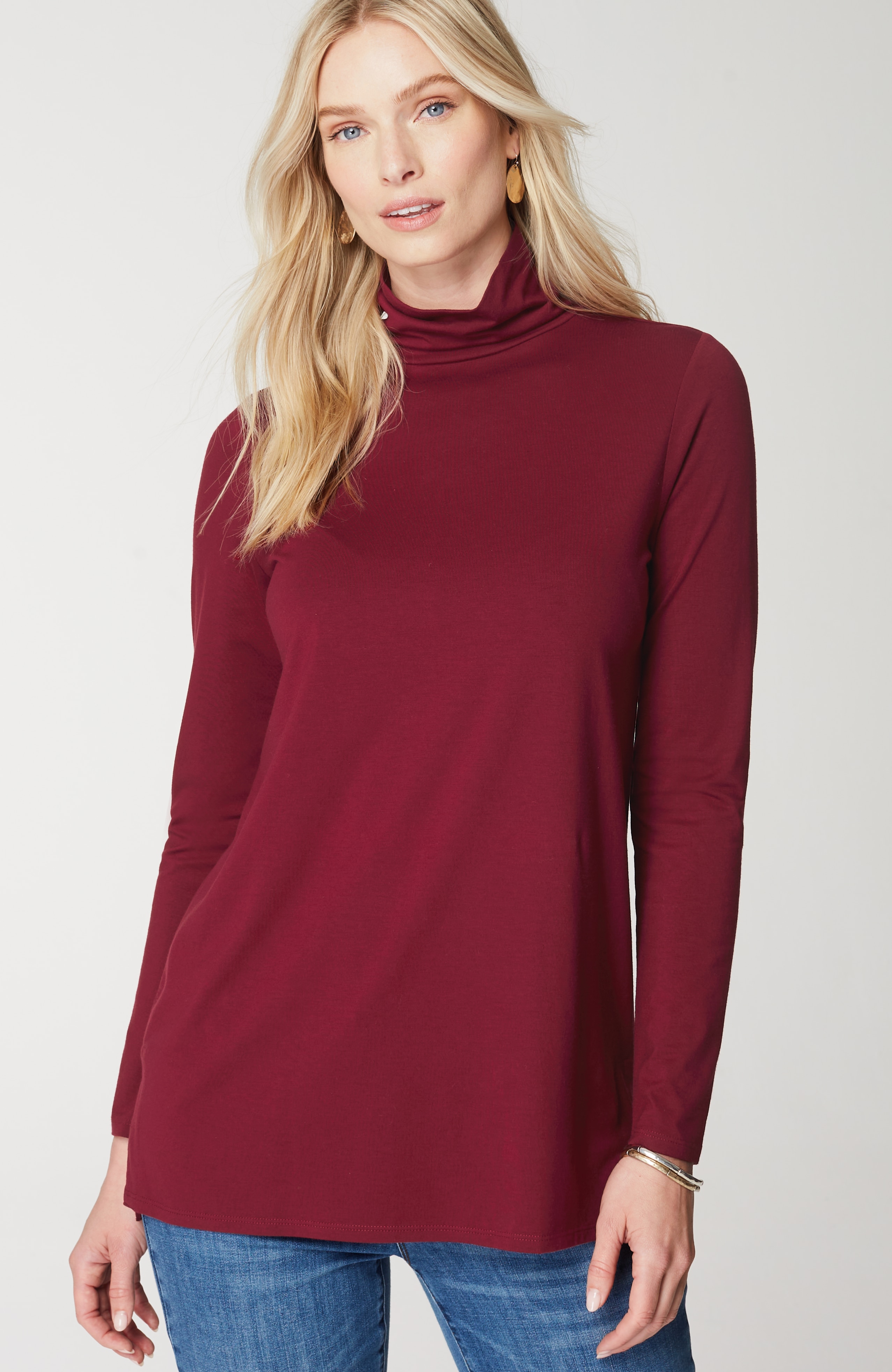 Luxe Supima® Turtleneck Tunic