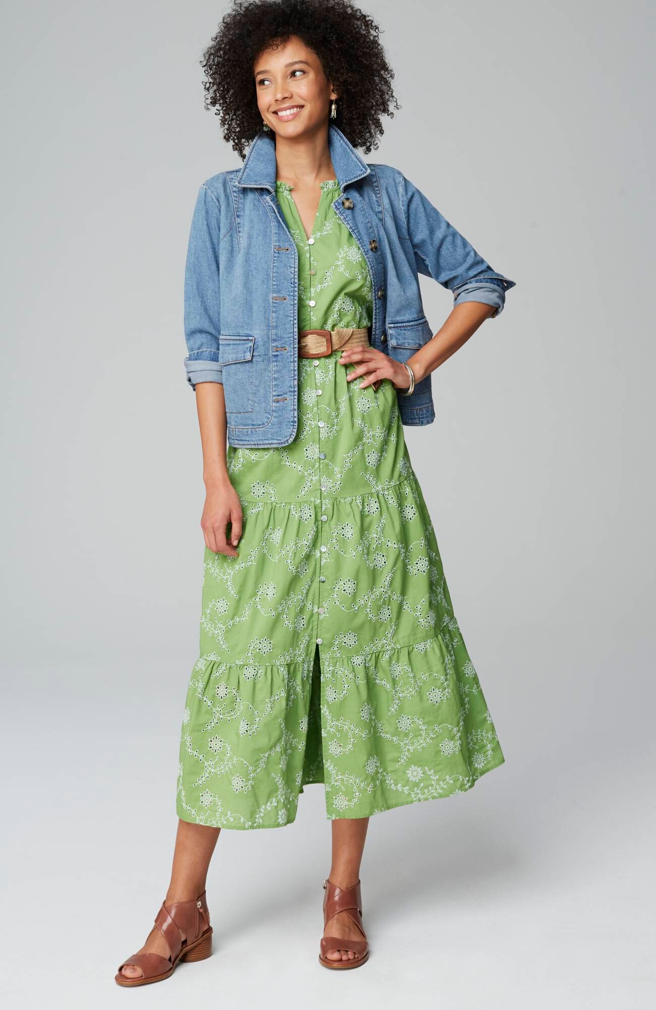 Sleeveless Tiered Maxi Dress