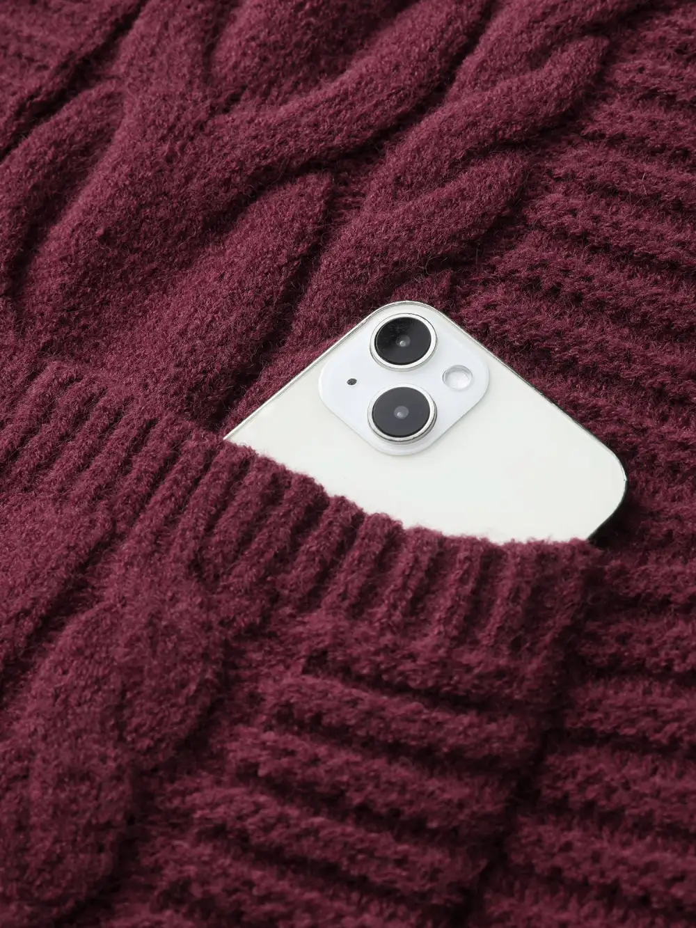 Textured Super Stretchy Pockets Knit Cardigan