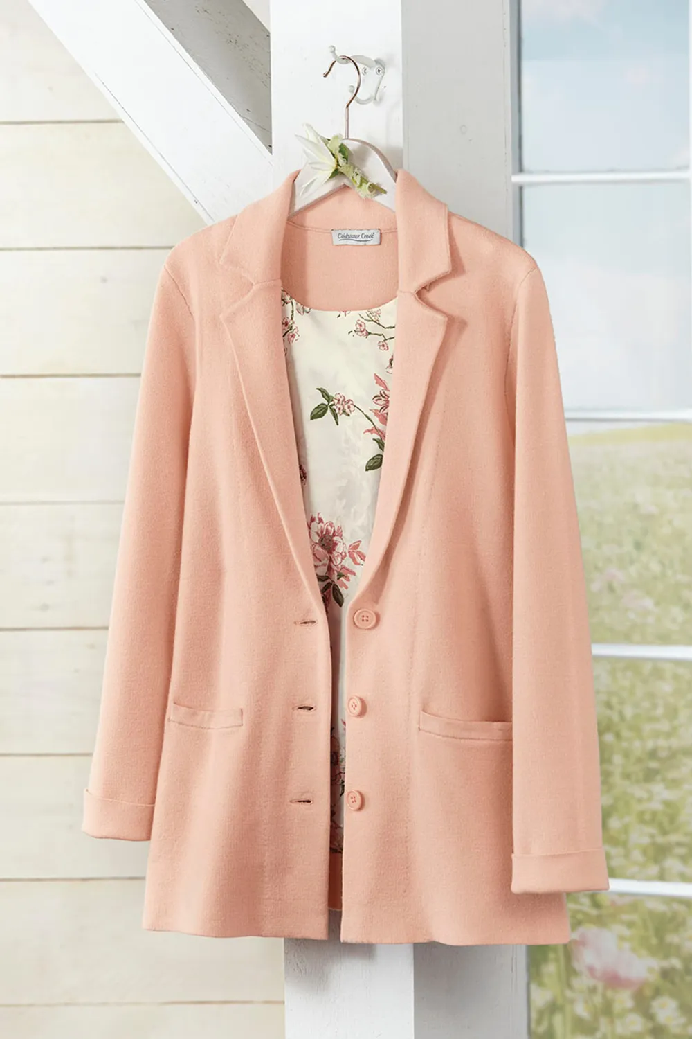 Knit Boyfriend Jacket