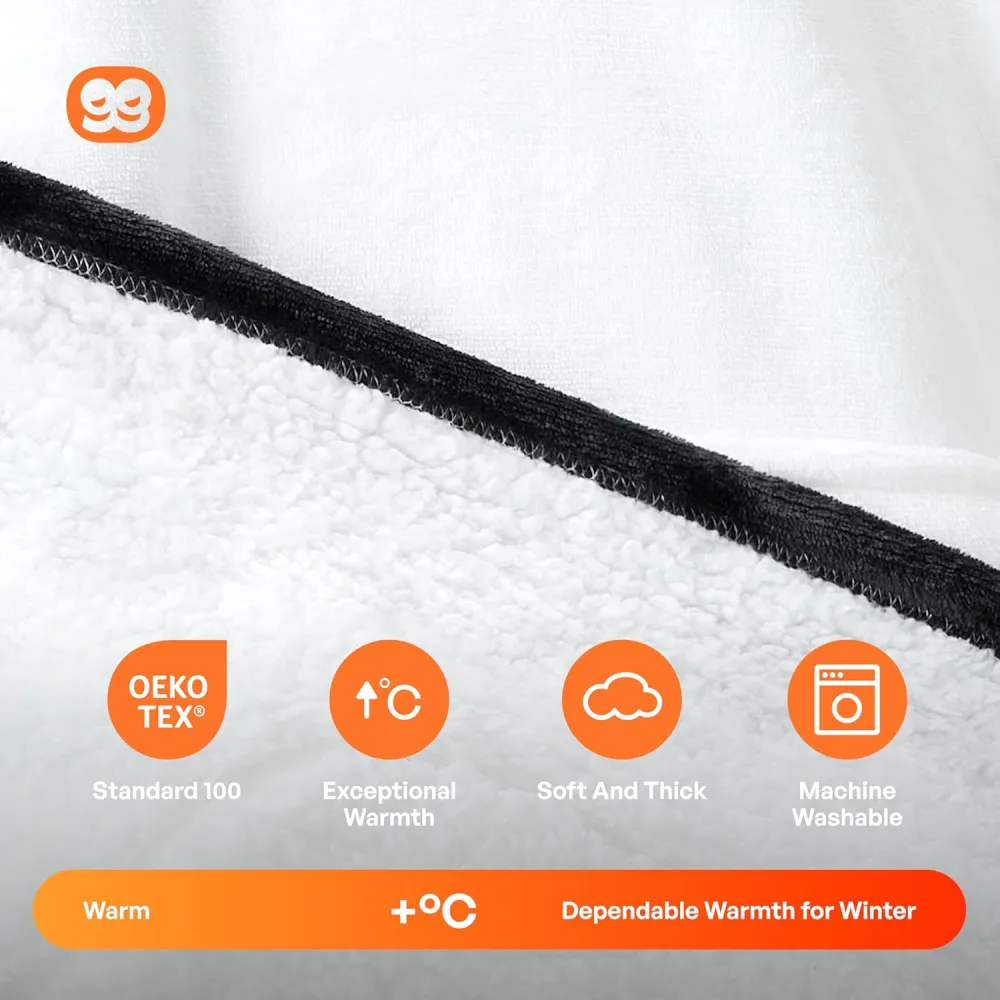 Panda Wearable Blanket Hoodie