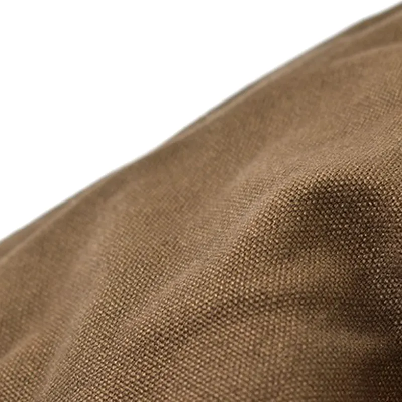 Men's Retro With Cotton Lining Wear-Resistant Tactical Hooded Jacket