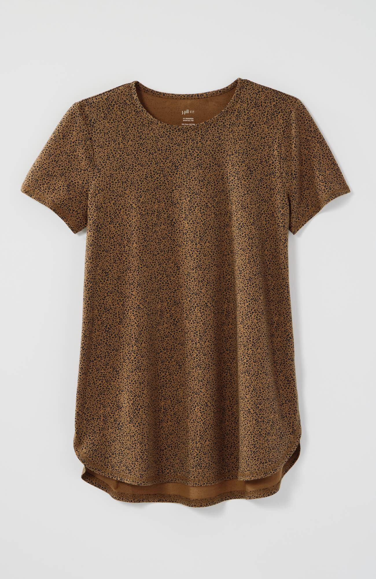 fit progress pima-stretch shirttail tee
