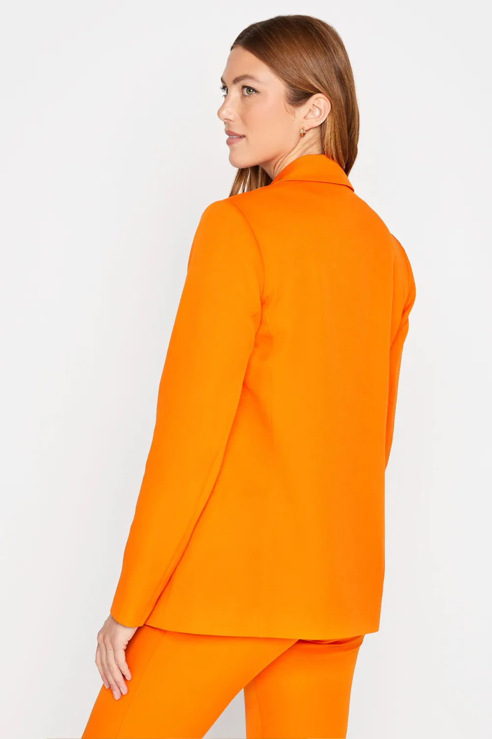 LTS Tall Orange Tailored Blazer