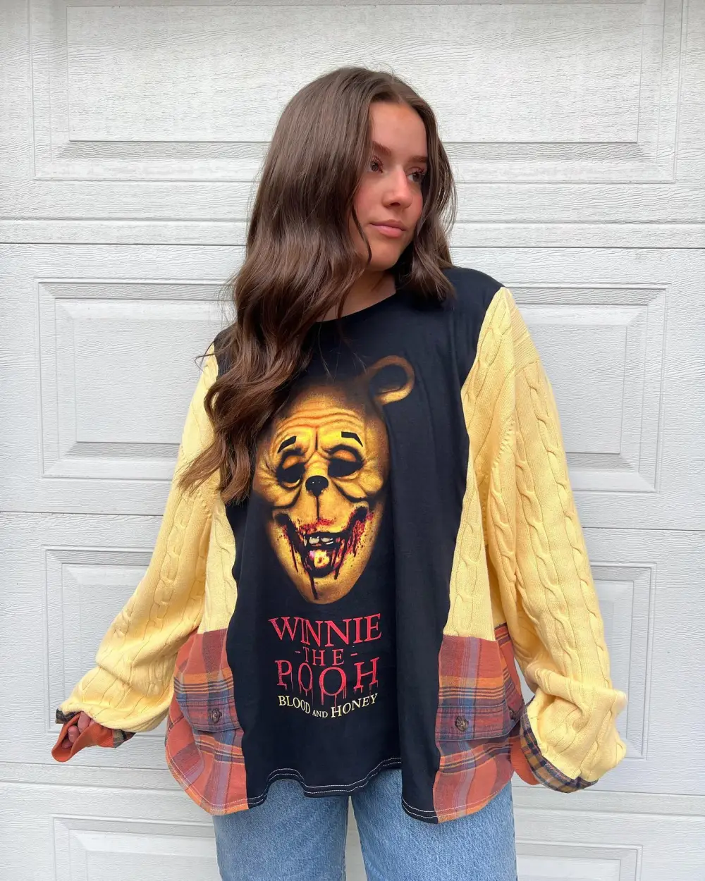 Yellow hoodie sweatshirts how perfect and cozy piece for your Halloween day
