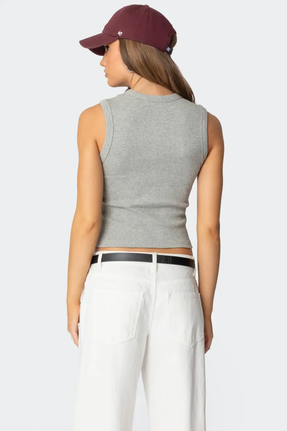 Basel Button Up Tank Top