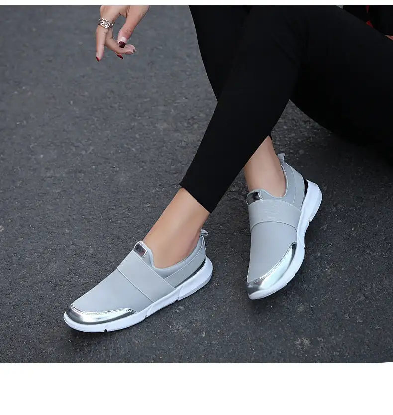Women Slip On Breathable Loafers