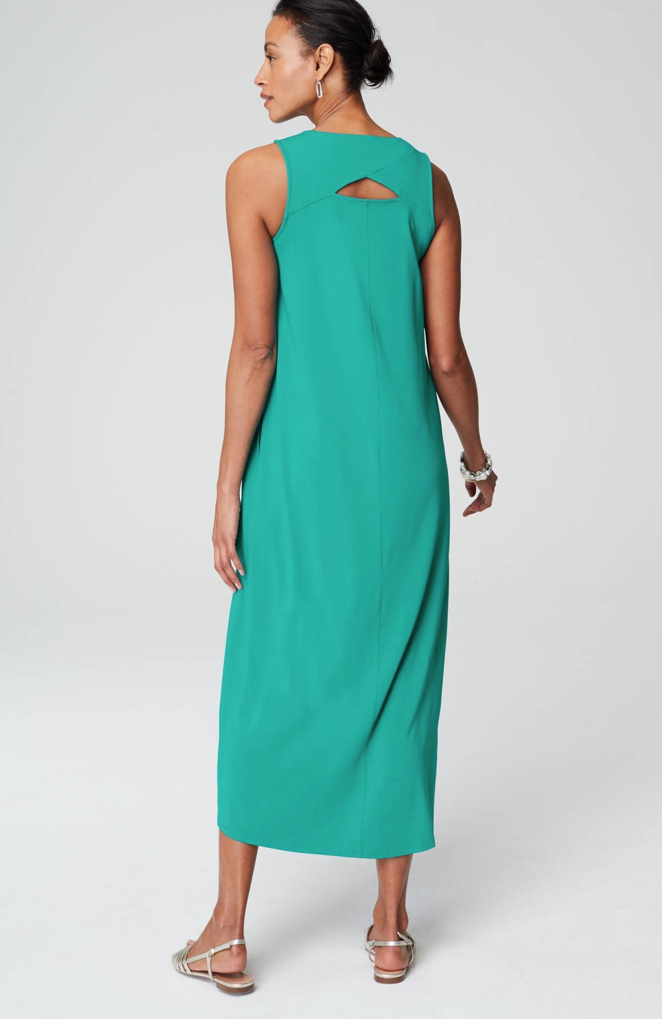 wearever a-line elliptical-hem dress