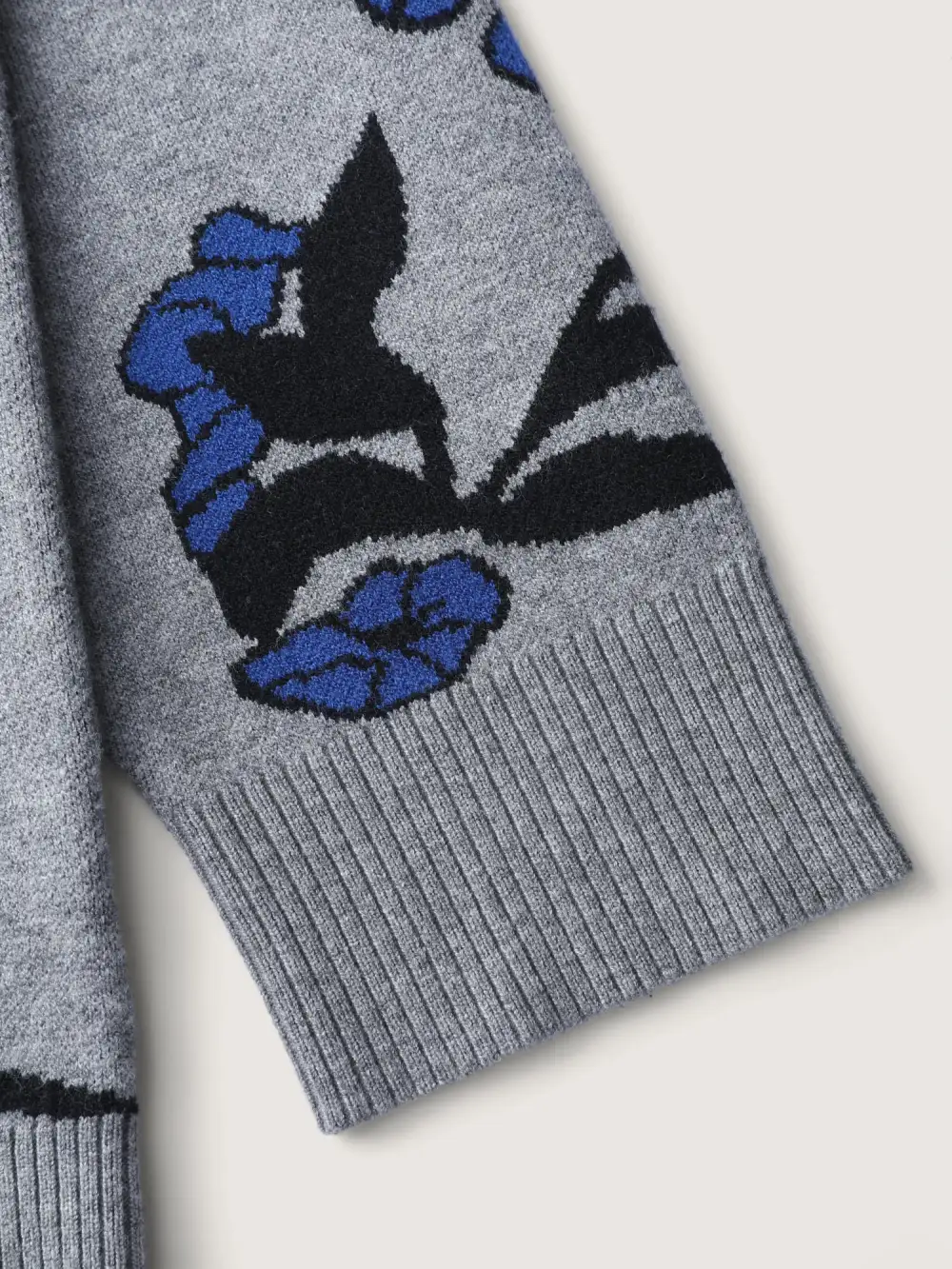 Supersoft Floral Round Neck Pullover