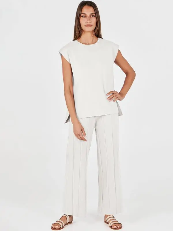 Women’s Crewneck & Wide Leg Lounge Set