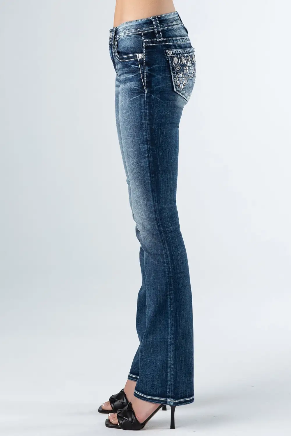 Aztec Geometric Bootcut