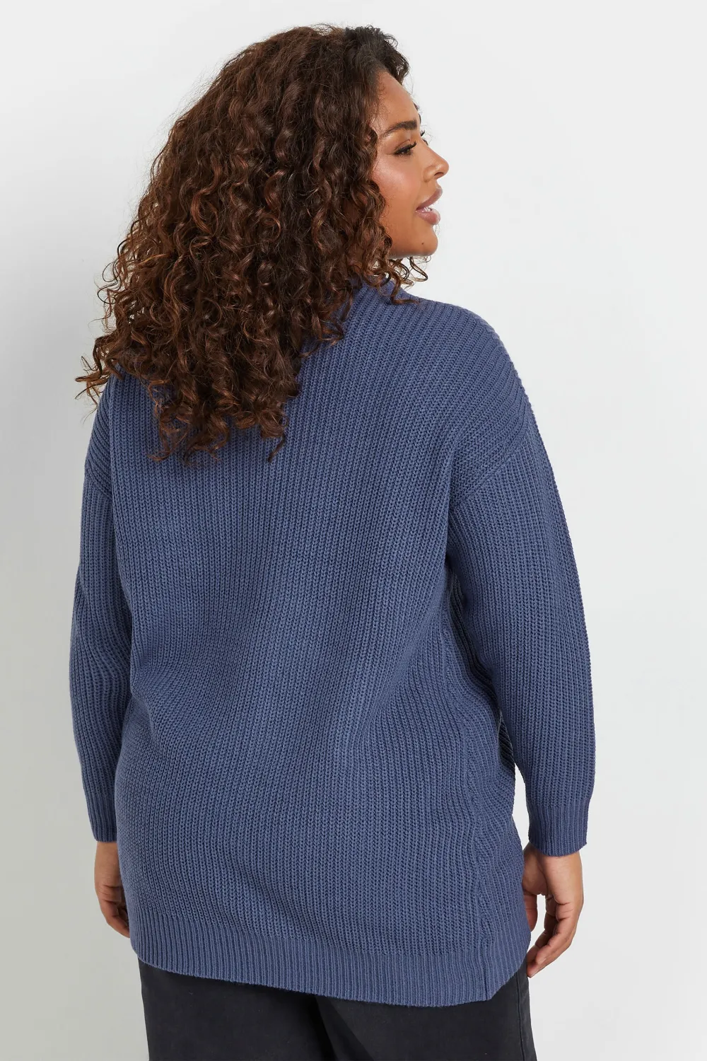 YOURS Curve Pink Essential Knitted Jumper