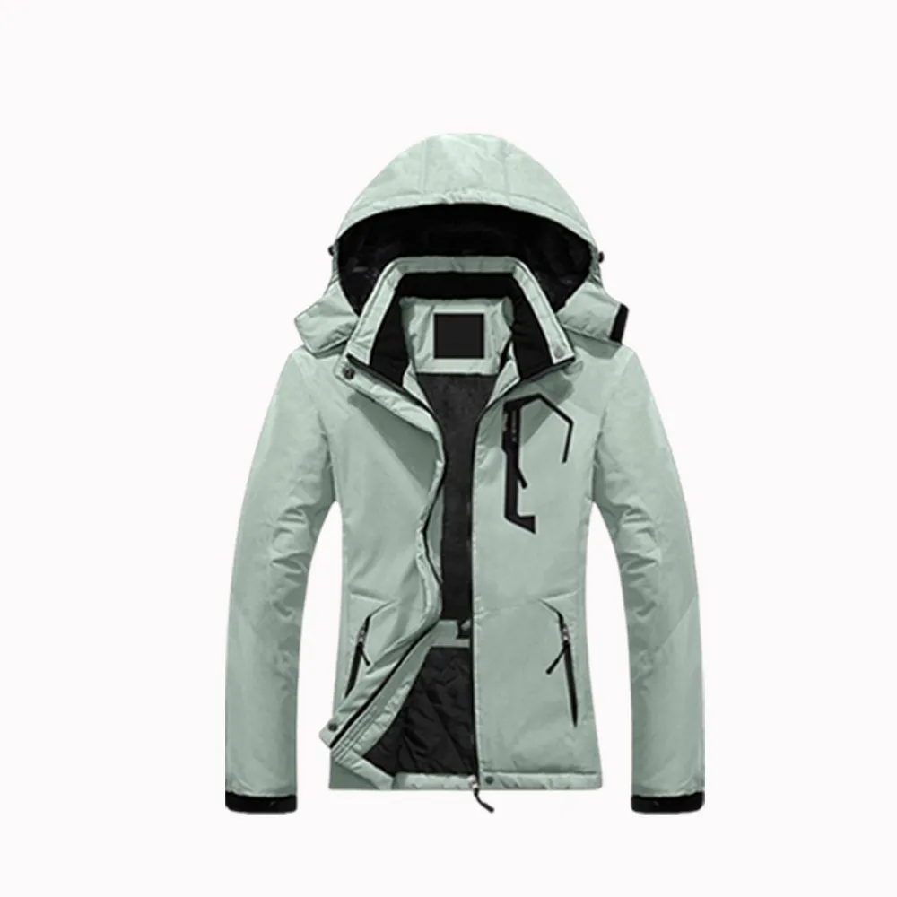 Women's Windproof Waterproof Winter Ski Jacket (Hooded)