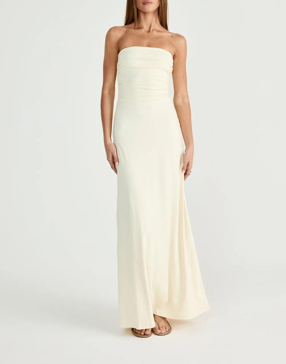 Elegant Off-The-Shoulder Long Dress