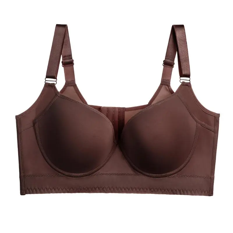 New-Plus size girls' bra, comfortable, slimming and anti-sagging