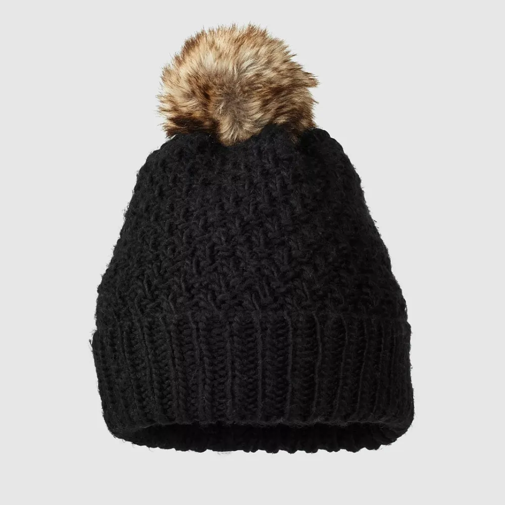 Women's Cabin Faux Fur Pom Beanie