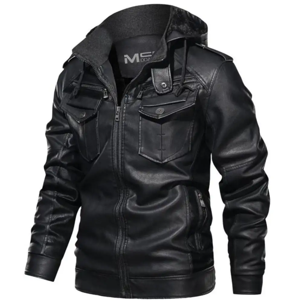 'Mohawk Rogue' Leather Jacket