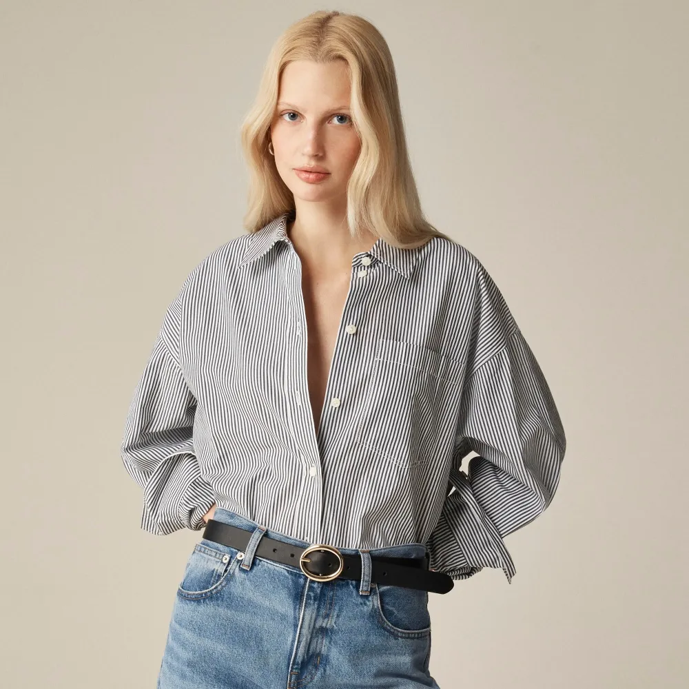 Étienne oversized shirt in lightweight oxford
