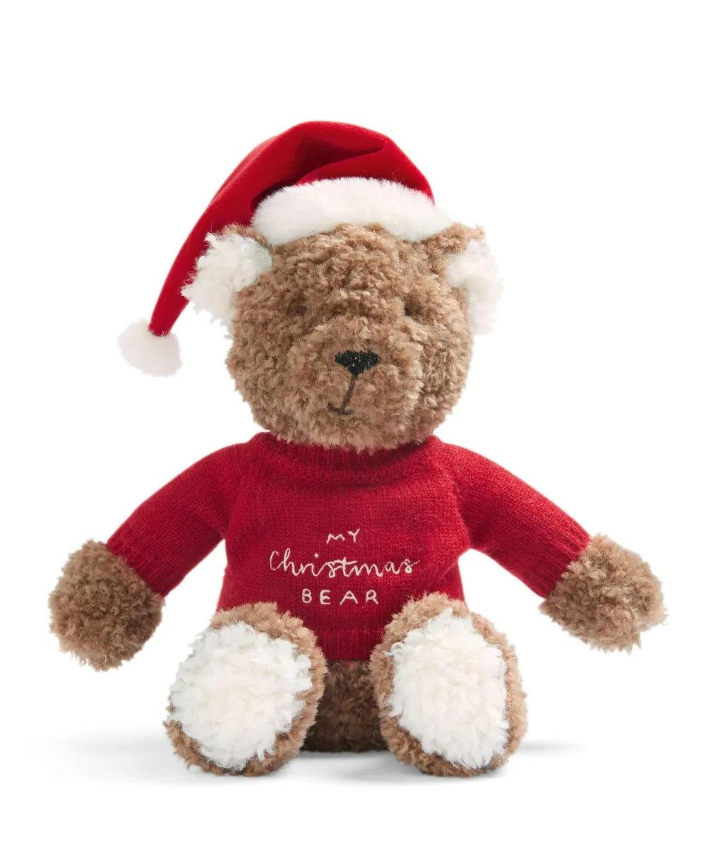 Bear Soft Toy - 'My Christmas Bear'
