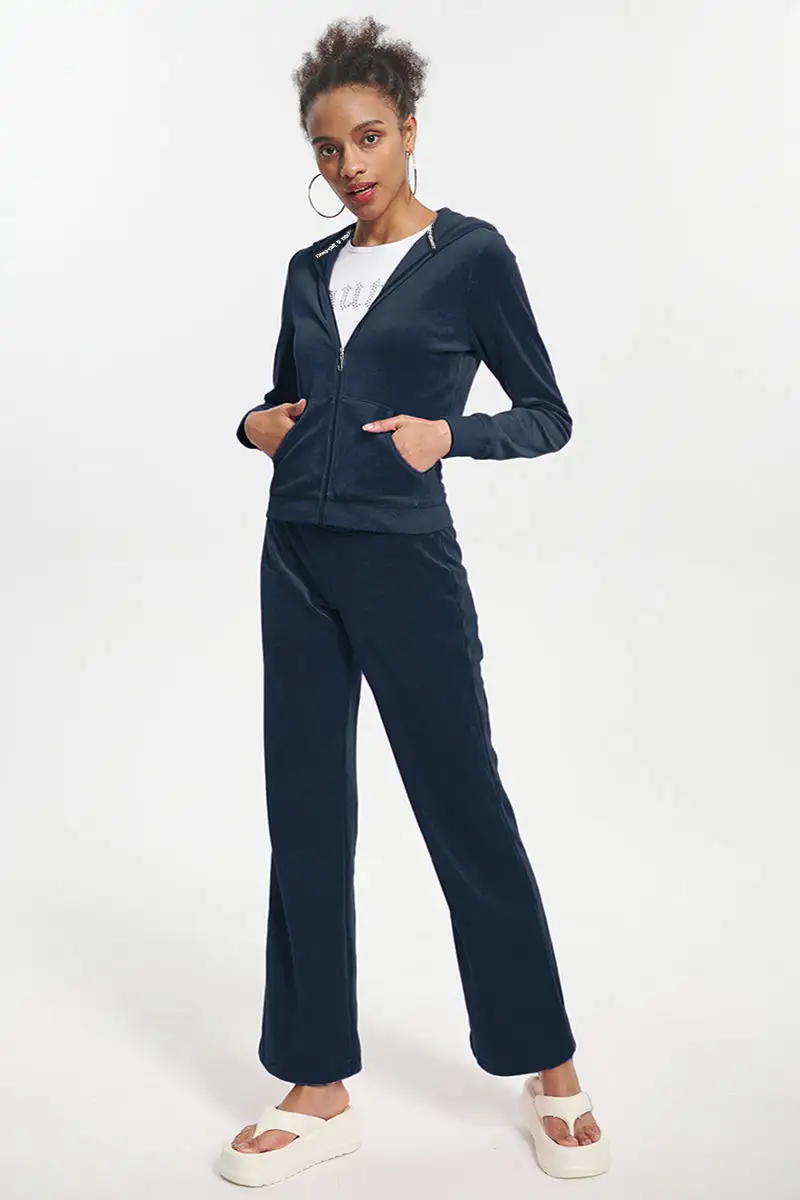 Classic Cotton Velour Hoodie