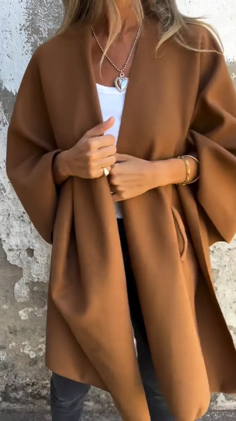 Elegant Wrap Coat