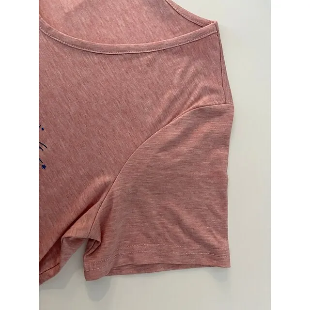 T shirt Tee Women's Black White Dark Red Plain Basic Daily Daily V Neck Regular Fit S