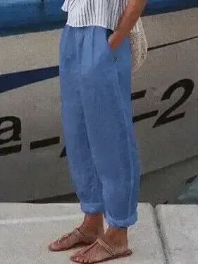 Loosen Casual Cotton Pants