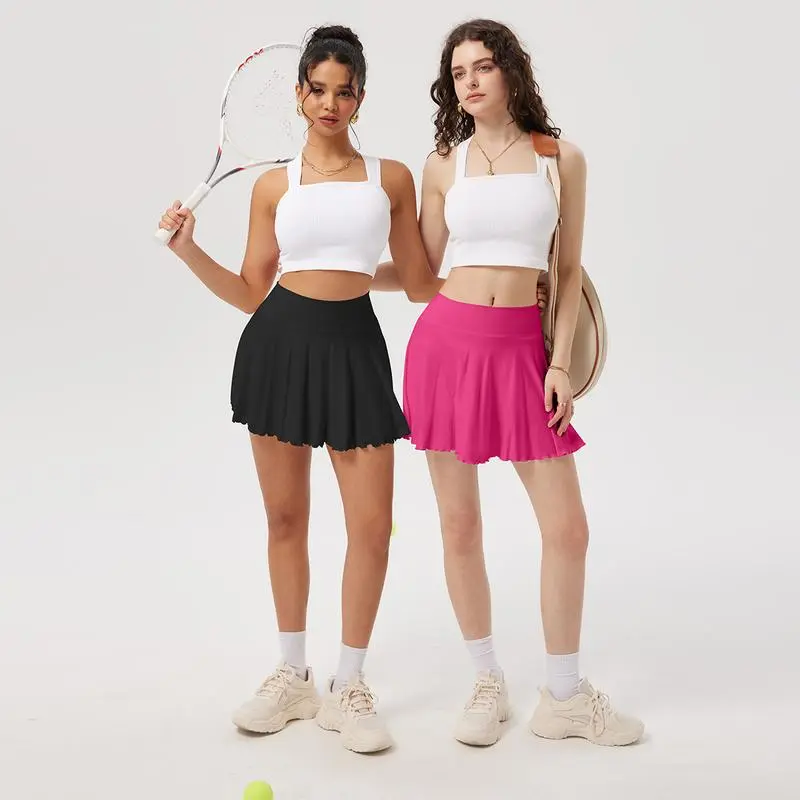 Women's Flowy Basic Stretch Mini Skirt – Casual & Versatile