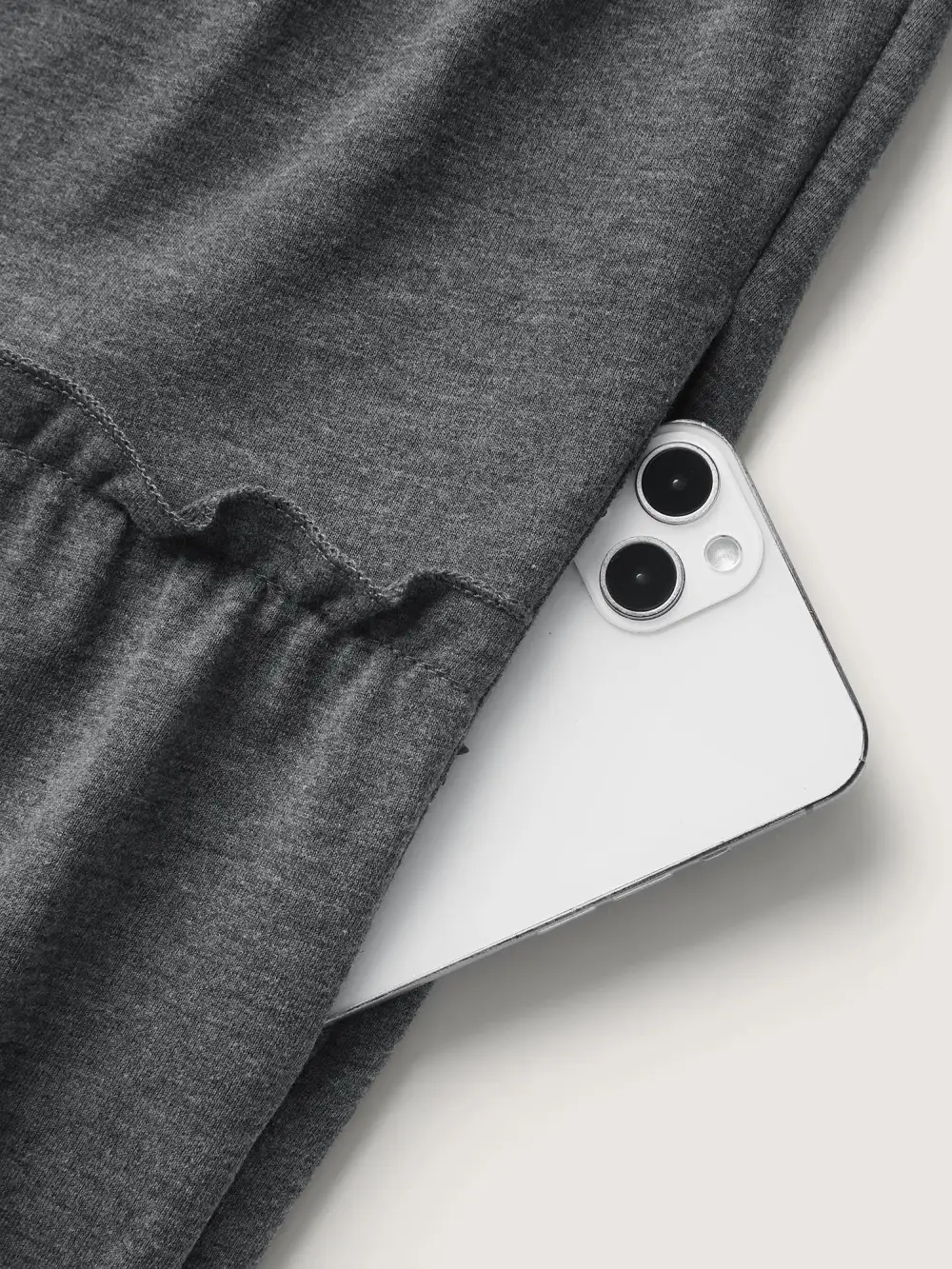 Tiered Ruffled Edges Pockets Jacket