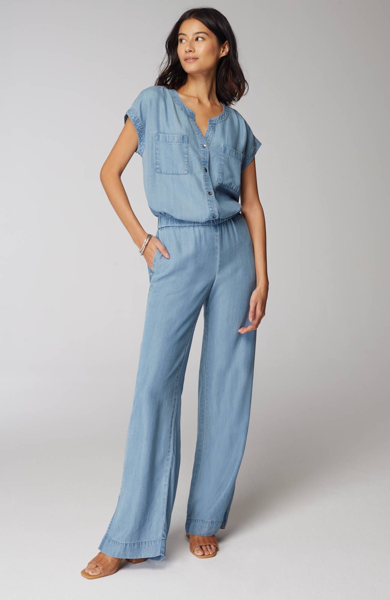 Indigo Patch-Pocket Shirt
