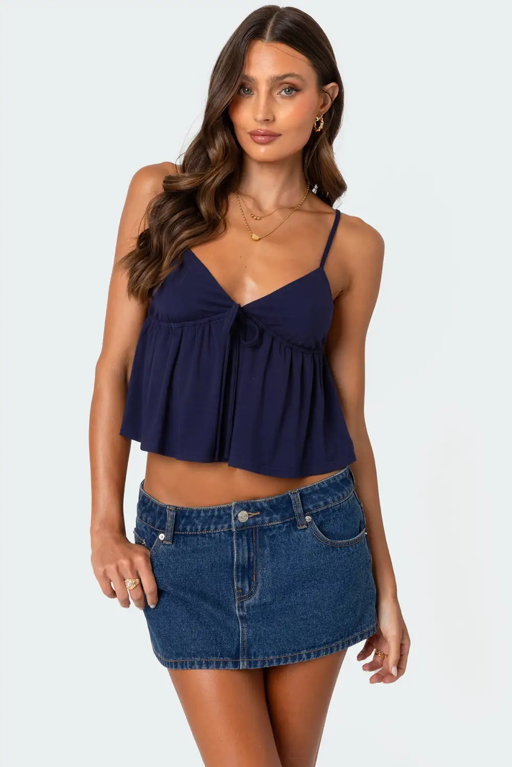 Sunrise Babydoll Tank Top