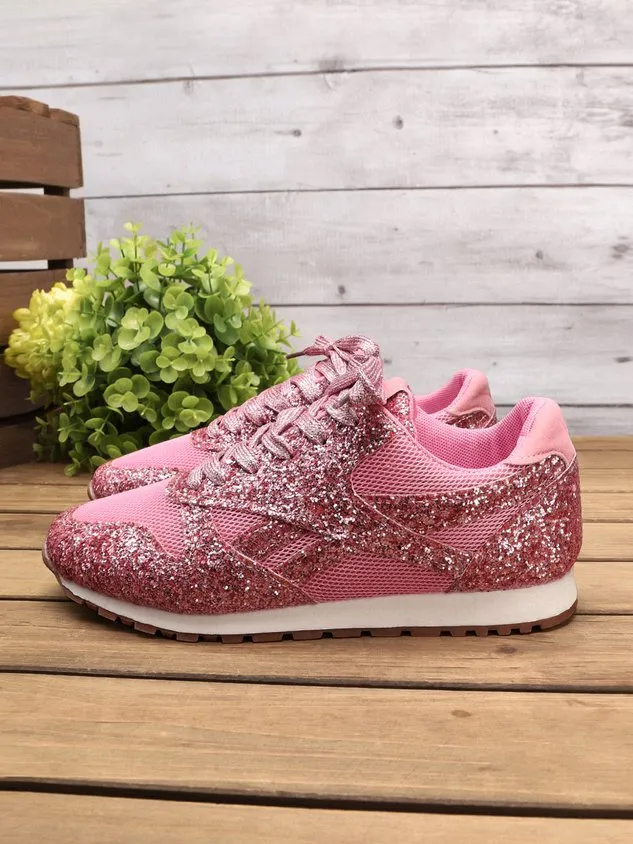 Women Muffin Rhinestone New Crystal  Platform Sneakers