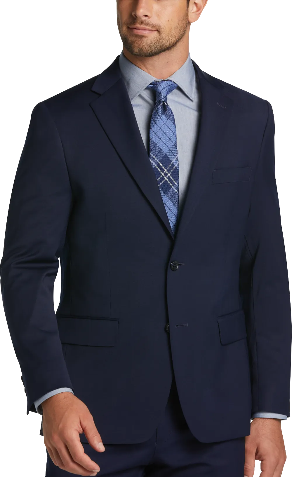 Tommy Hilfiger Modern Fit Wool Blend Suit Jacket
