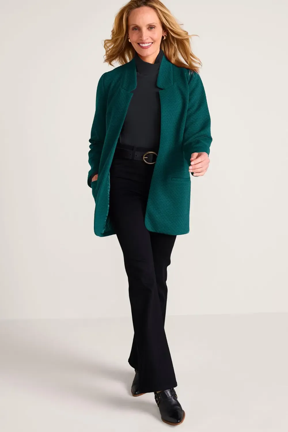 St. James Textured Knit Jacket