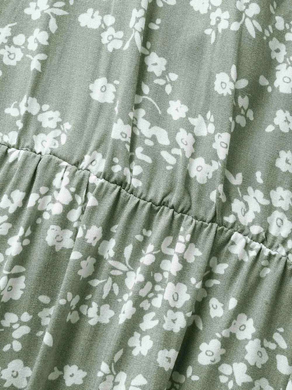 Bloom Dress - Flutter Sleeve Ditsy Floral Pocket Split Maxi Dress