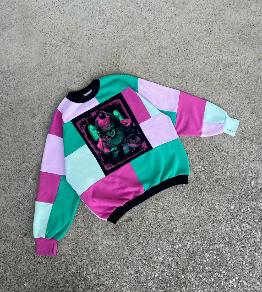 Pink hoodie how perfect and cozy piece for your Halloween day