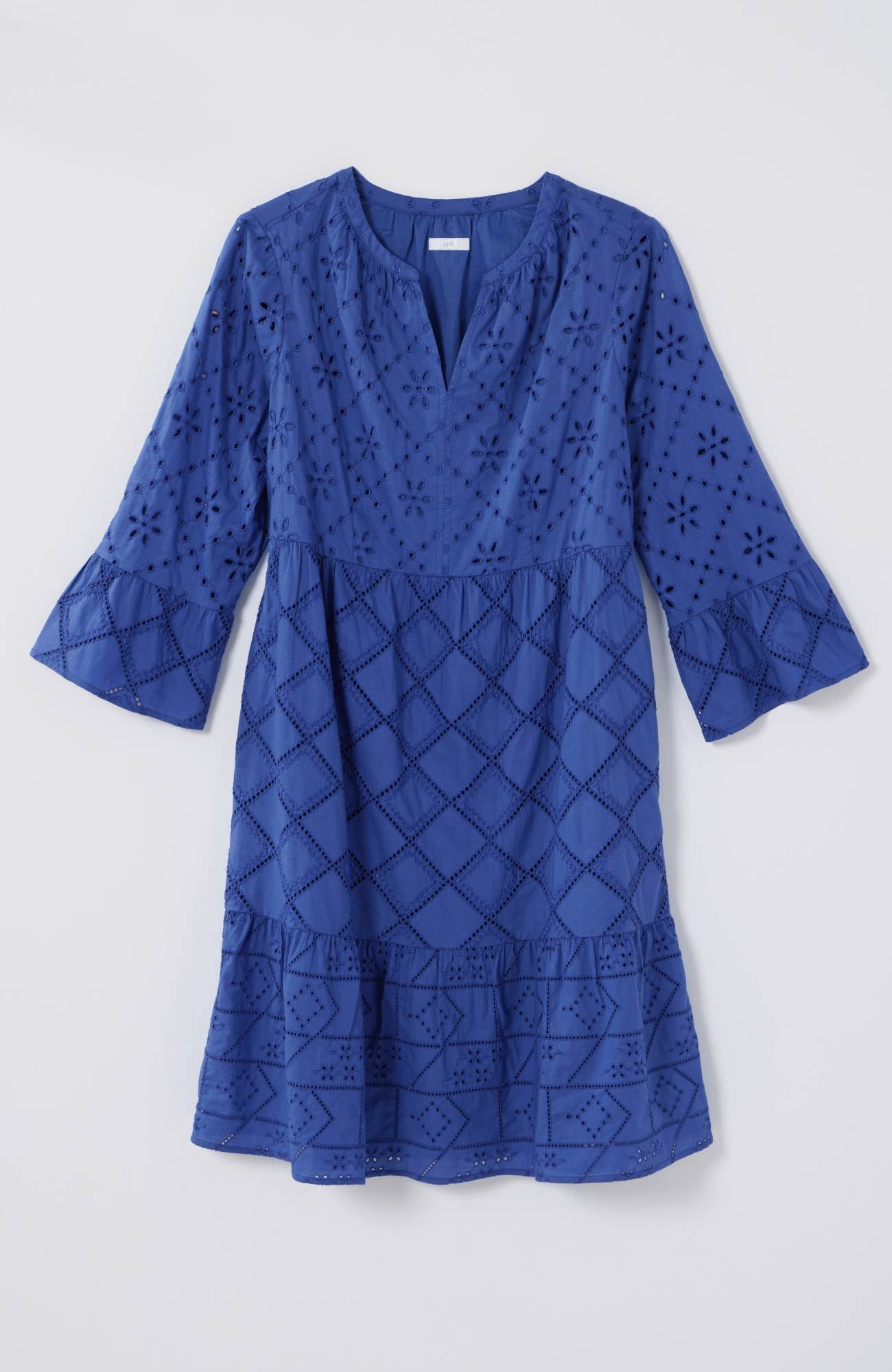 Tiered Eyelet Dress
