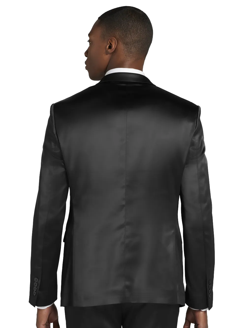Egara Skinny Fit Shiny Suit Jacket