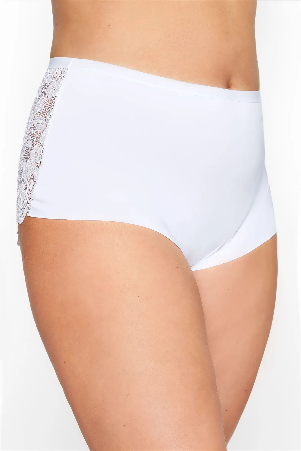YOURS 5 PACK Curve Black Cotton High Waisted Full Briefs