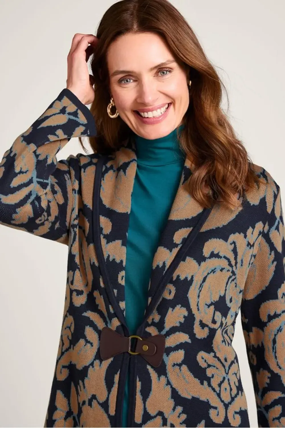 D'Orsay Long Cardigan Sweater