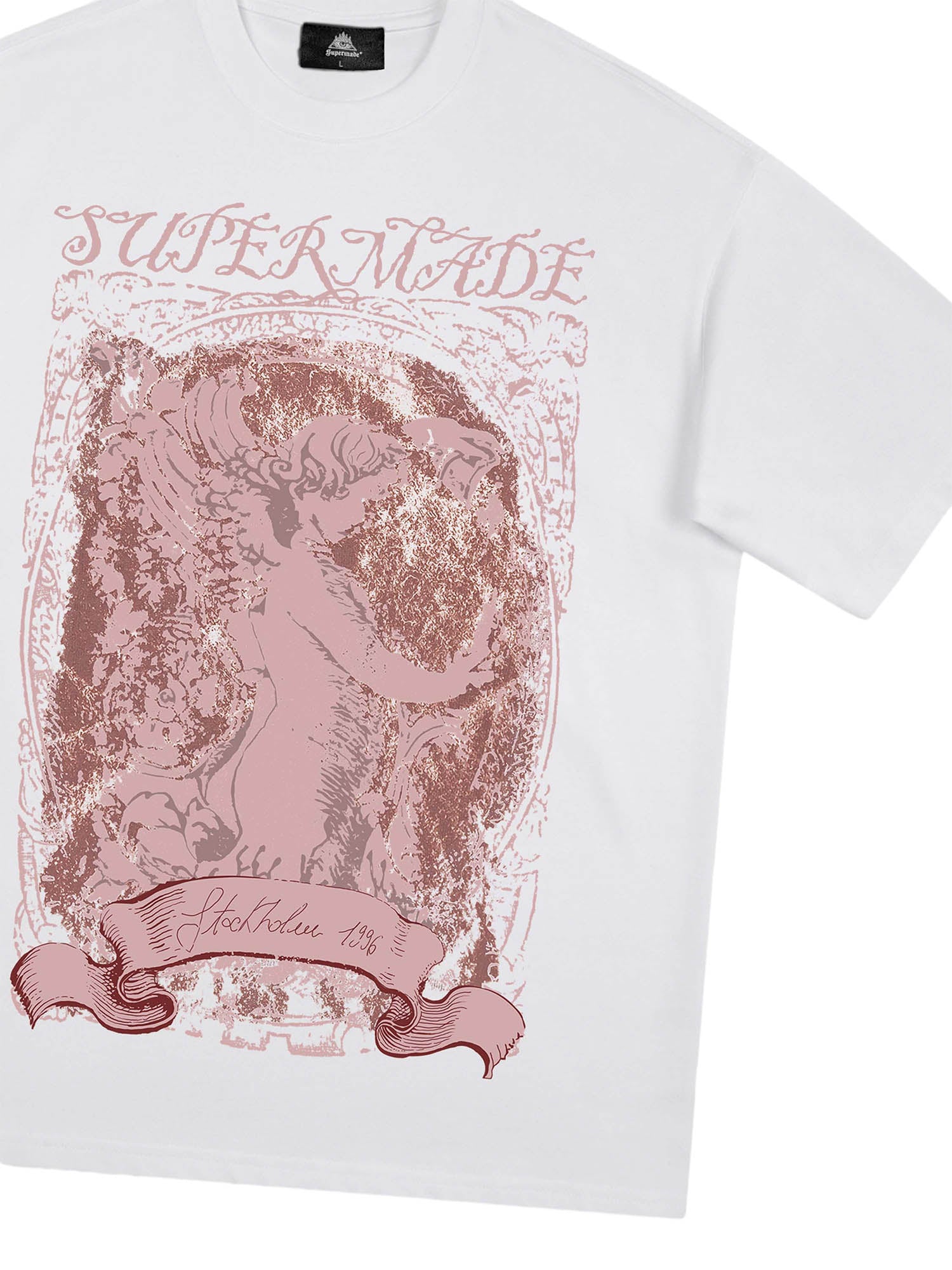 Mottled Angel Street Hip-Hop T-shirt - 2129