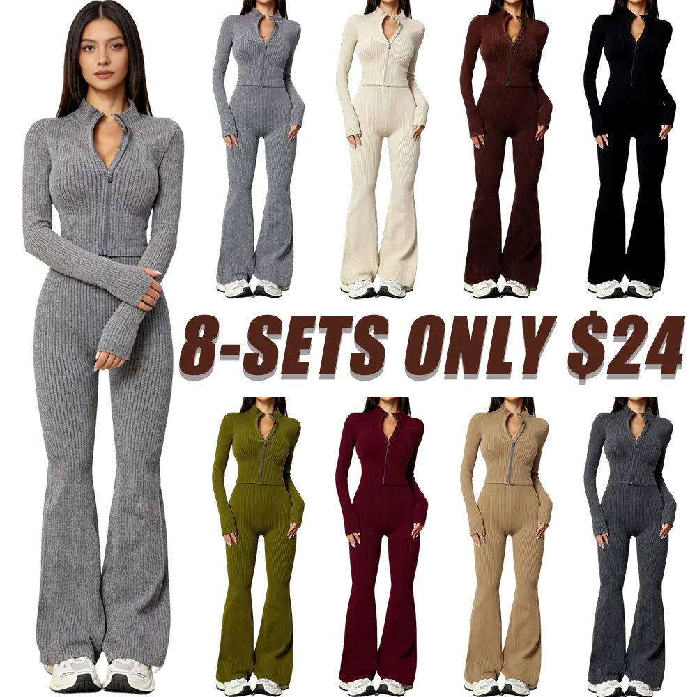 Women's Knitted Two-Piece Set